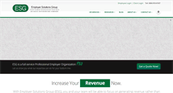 Desktop Screenshot of esghr.com